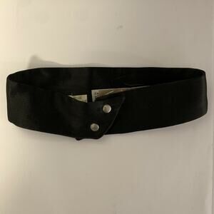 THIERRY MUGLER Black Silk Bow Tie